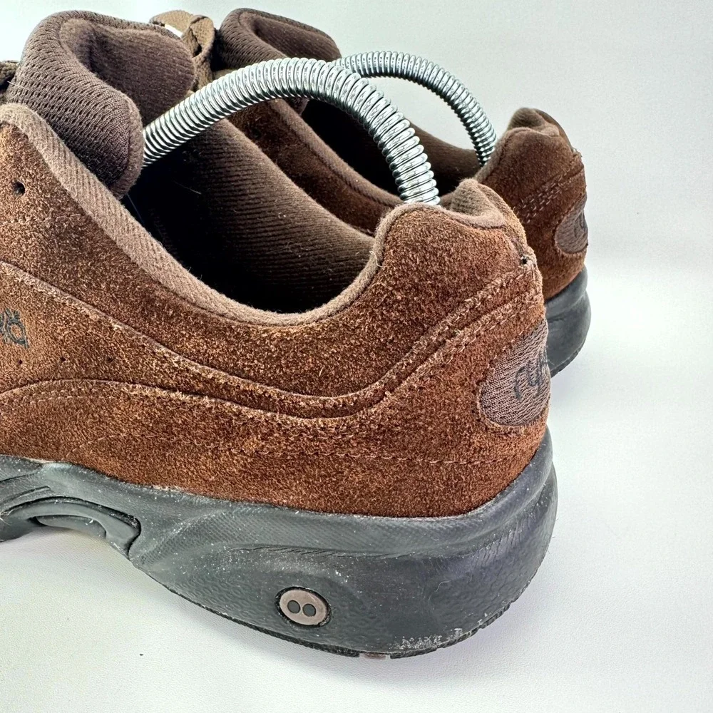 Ryka Kelly Ripa Sneakers Women Size 11 Brown Suede Comfort Lace Up Walking Shoes